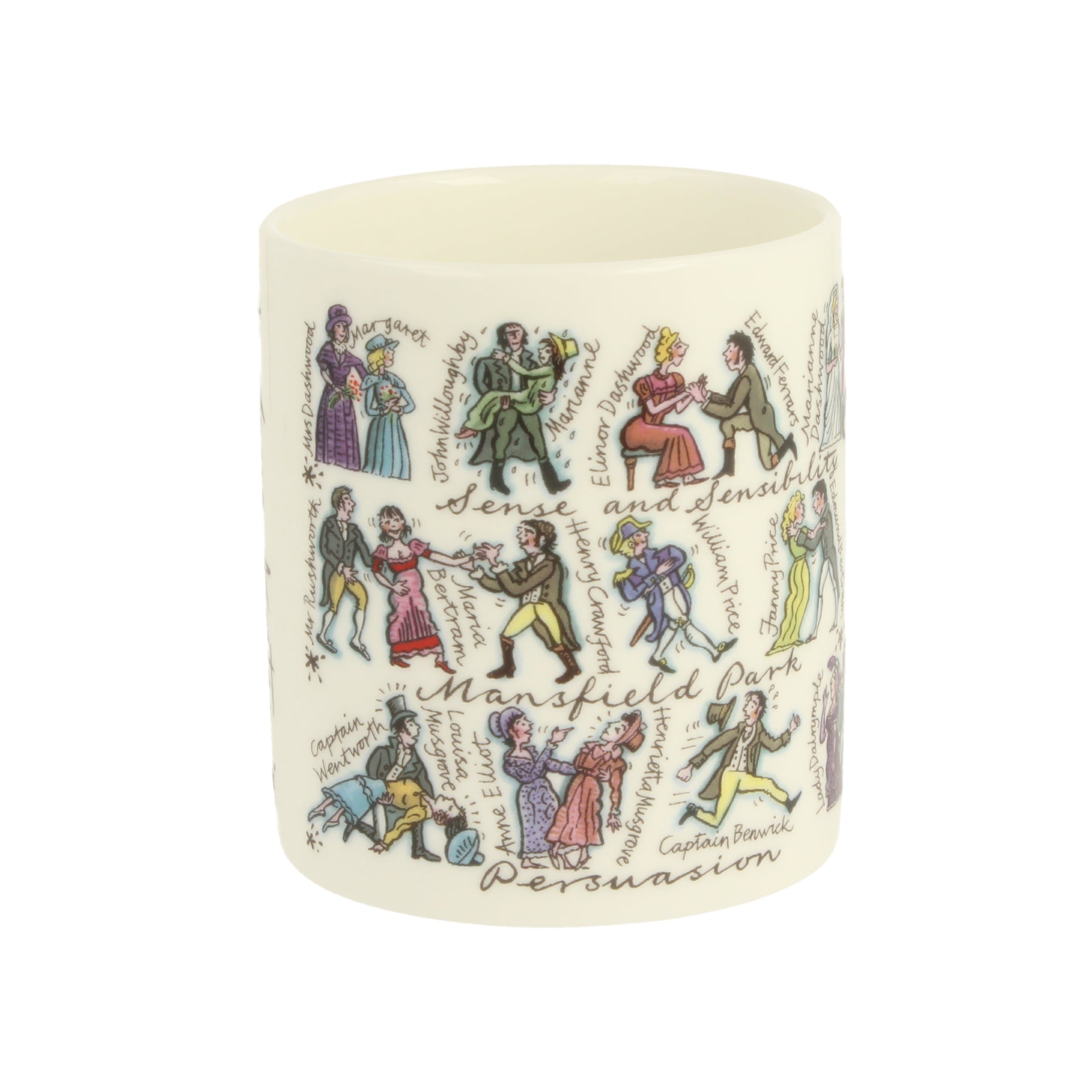 Jane Austen Pen Pot