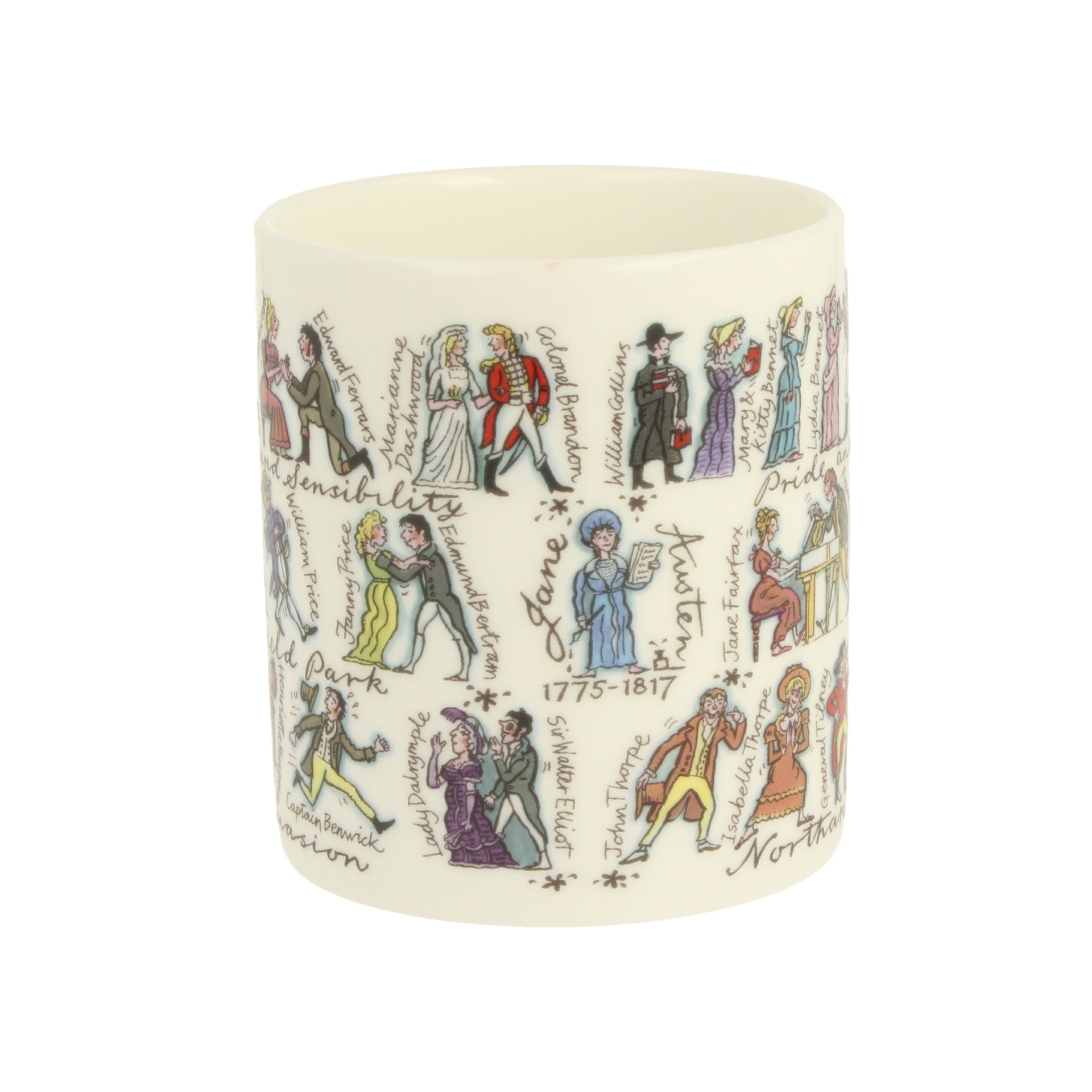 Jane Austen Pen Pot