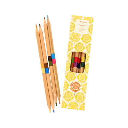 Sunflower Duo Colouring Pencil Set