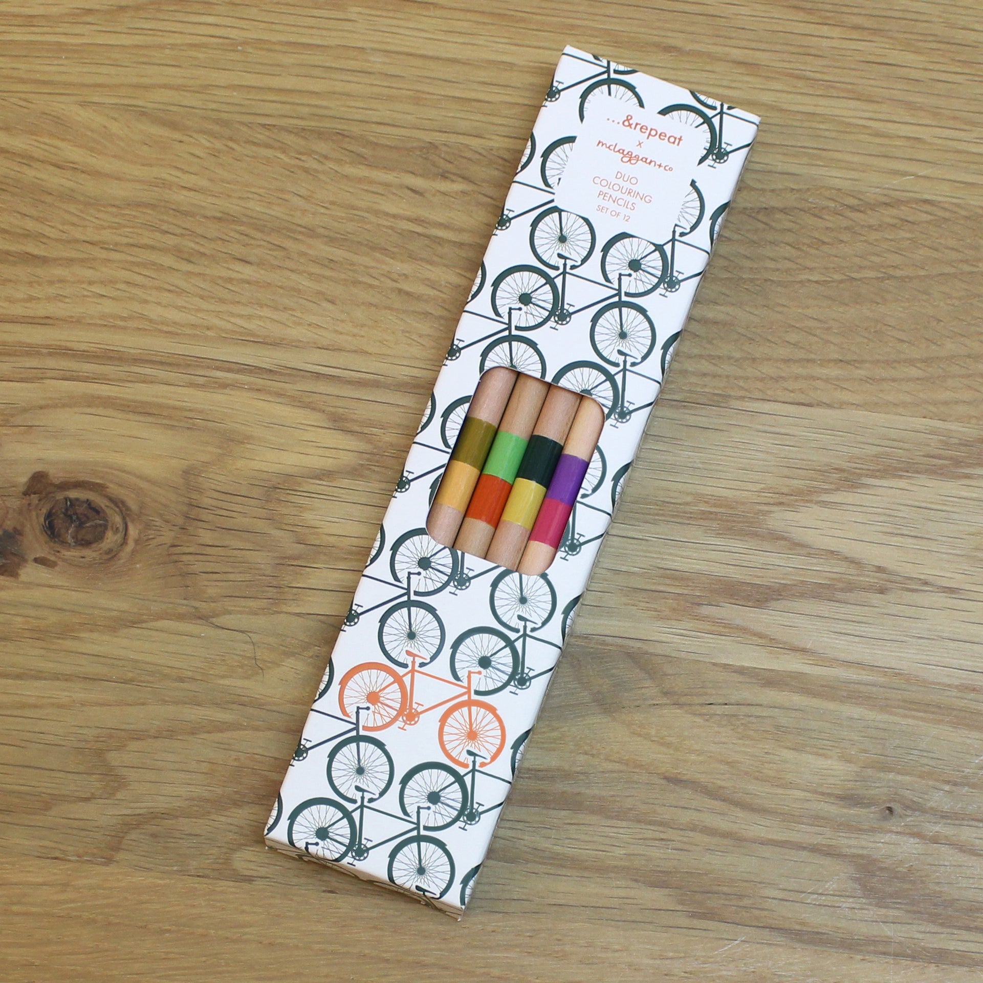 Bicycle Duo Colouring Pencil Set
