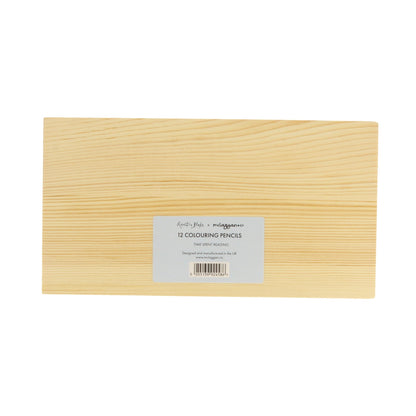 Time Spent Reading Wooden Pencil Set