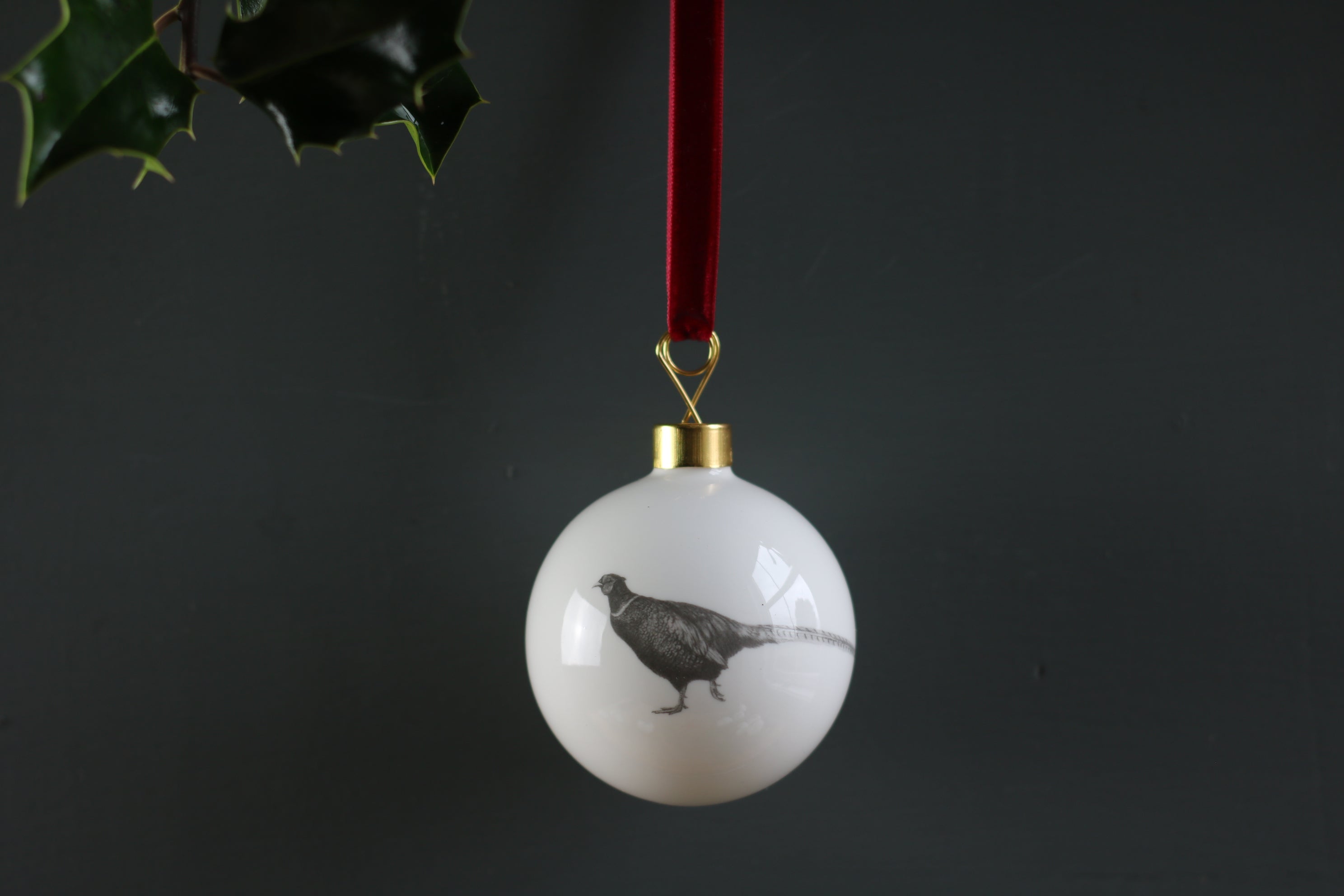 Pleasant Pheasant Bauble