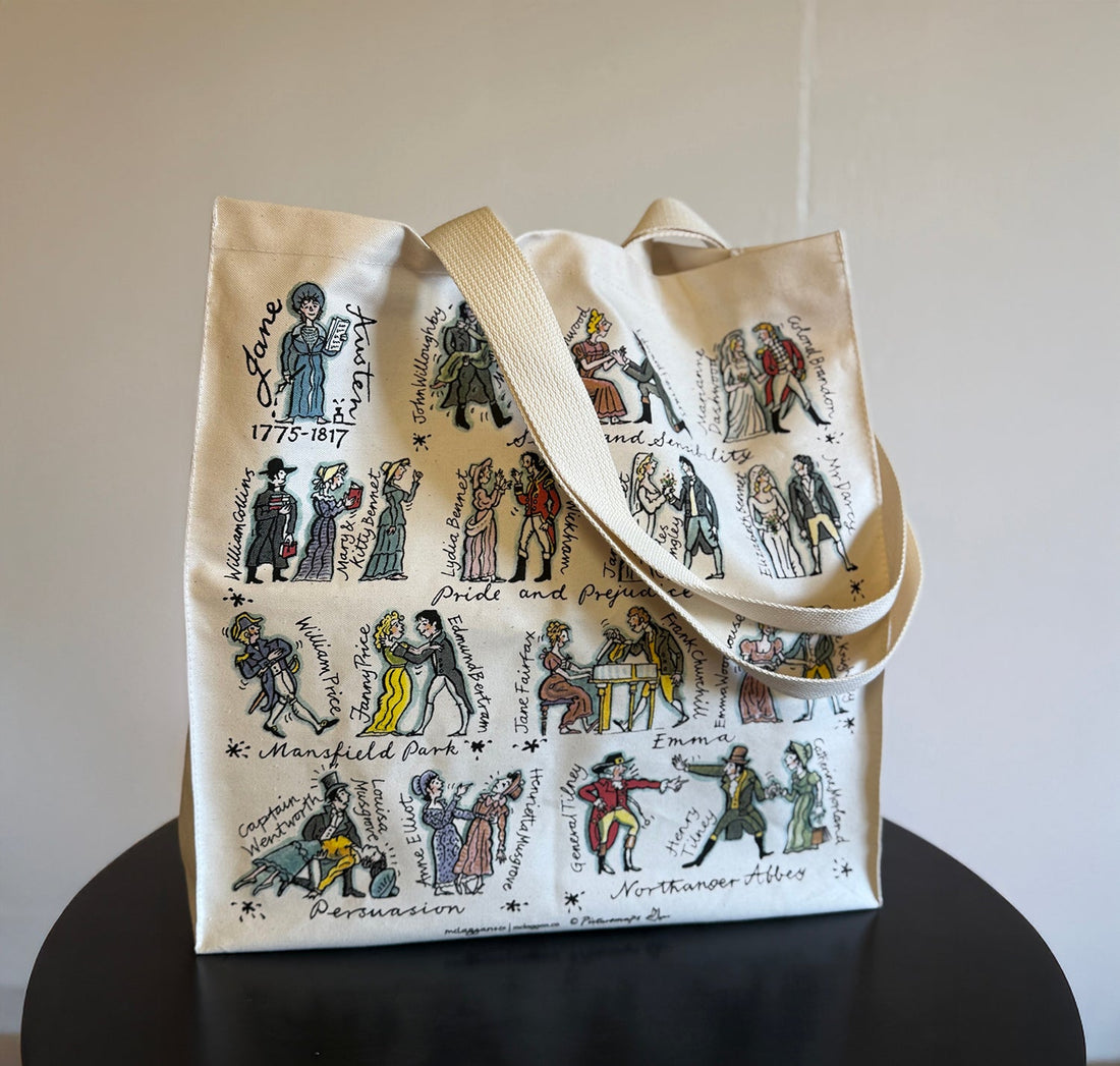 Jane Austen Tote Bag