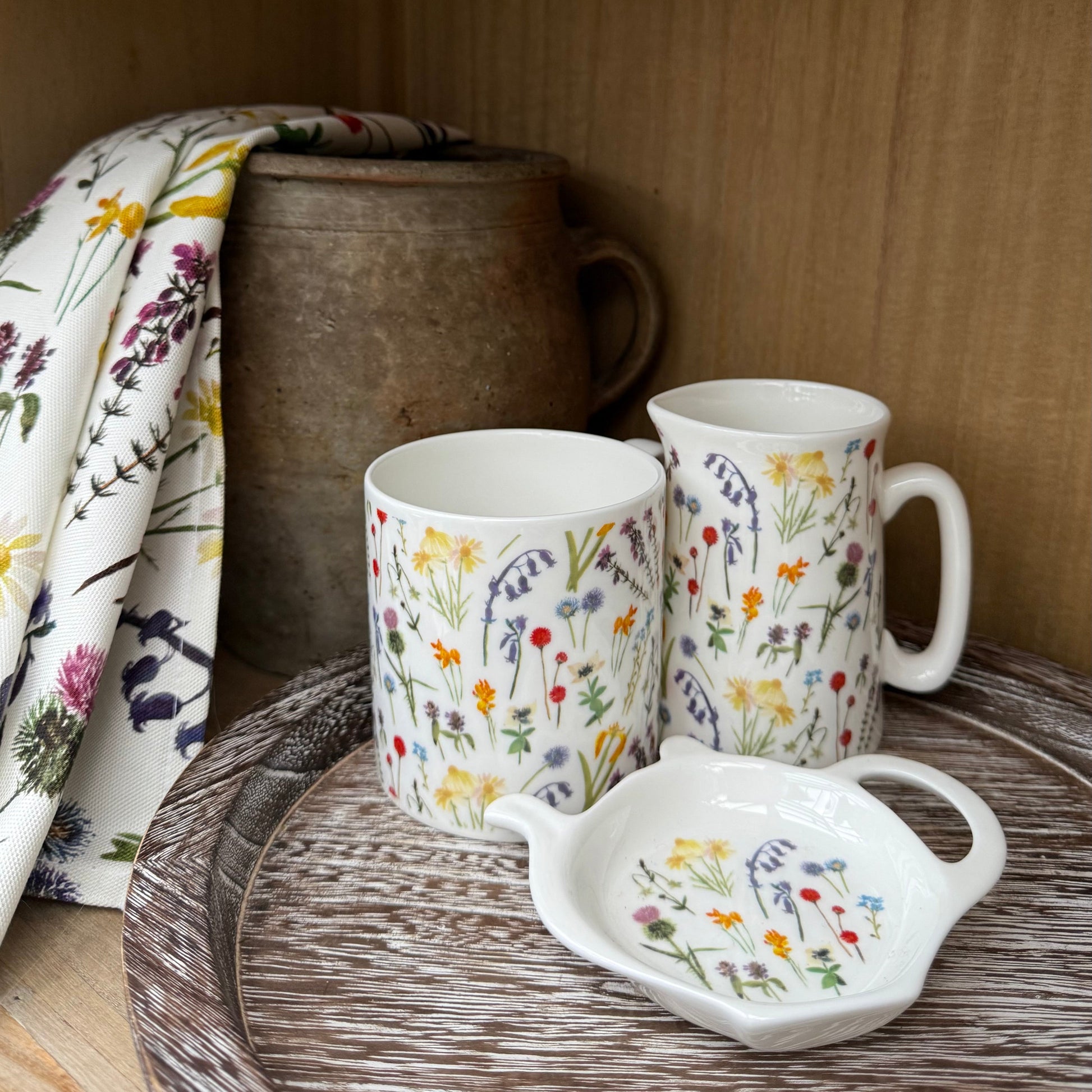 WildFlowers Tea Bag Tidy