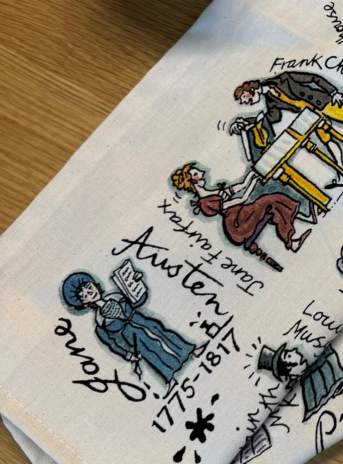Jane Austen Tea Towel