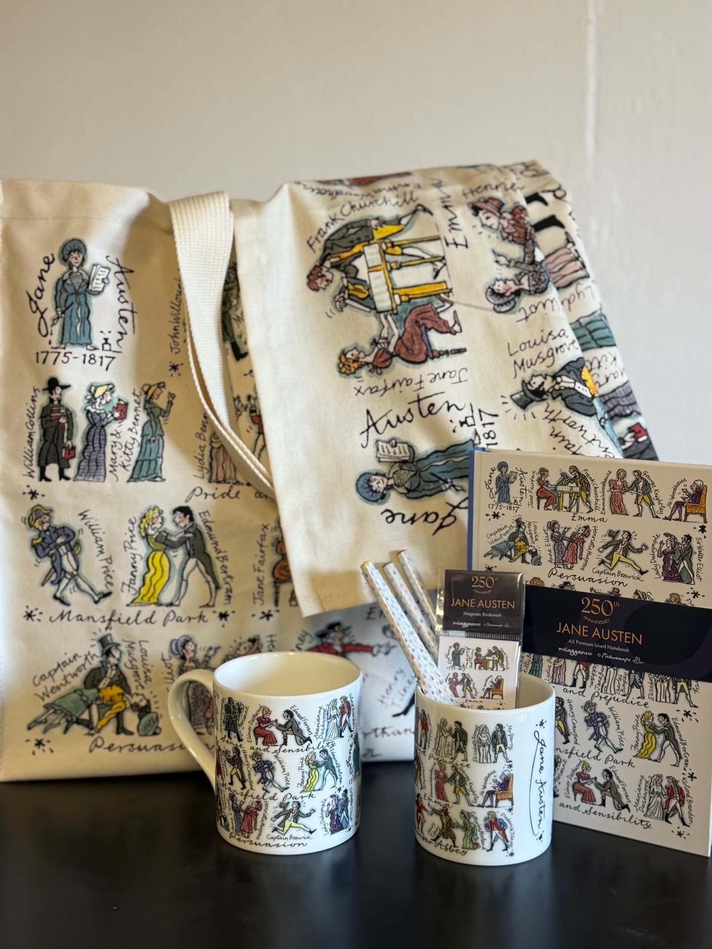 Jane Austen Tea Towel