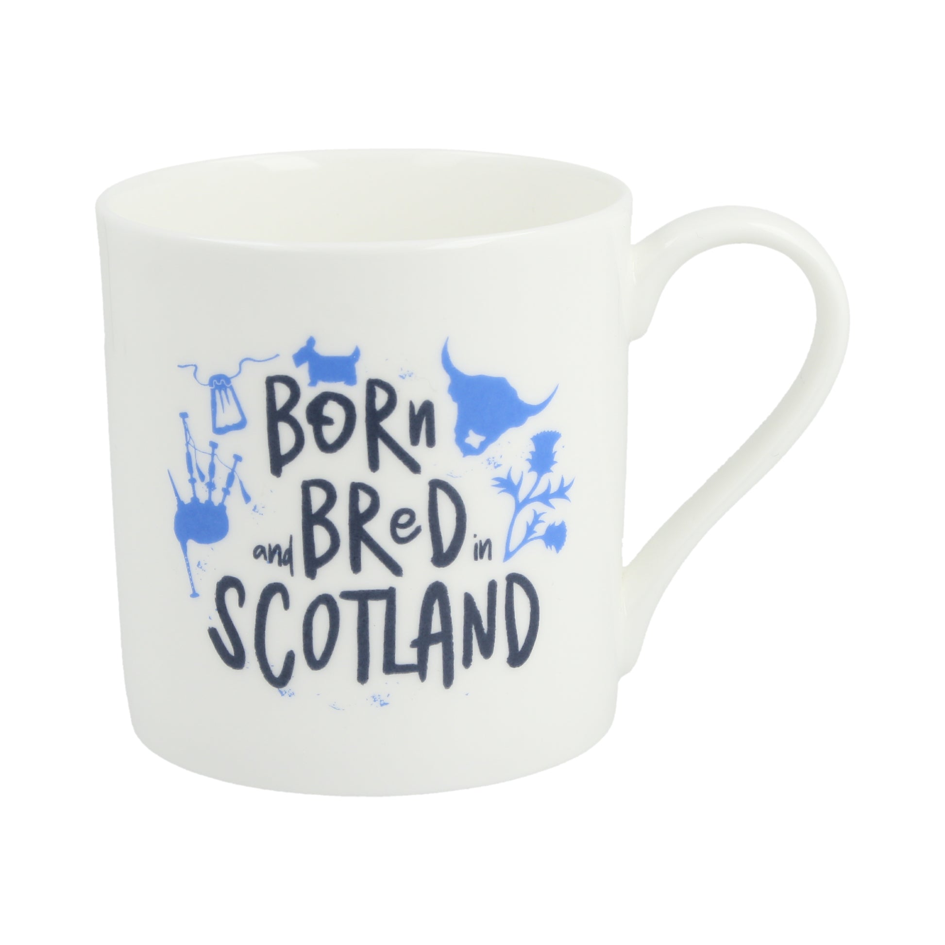 Born & Bred In Scotland Mug