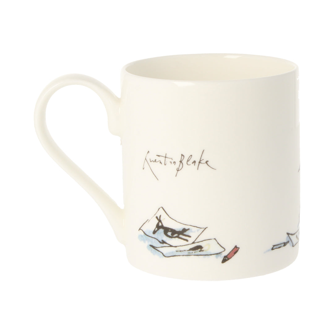 Green Bird Mug