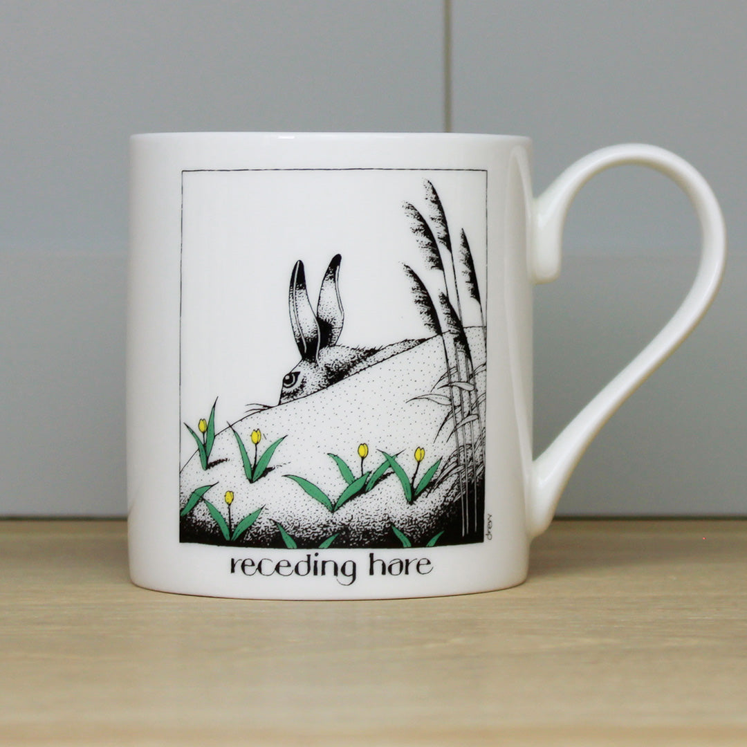 Receding Hare Mug