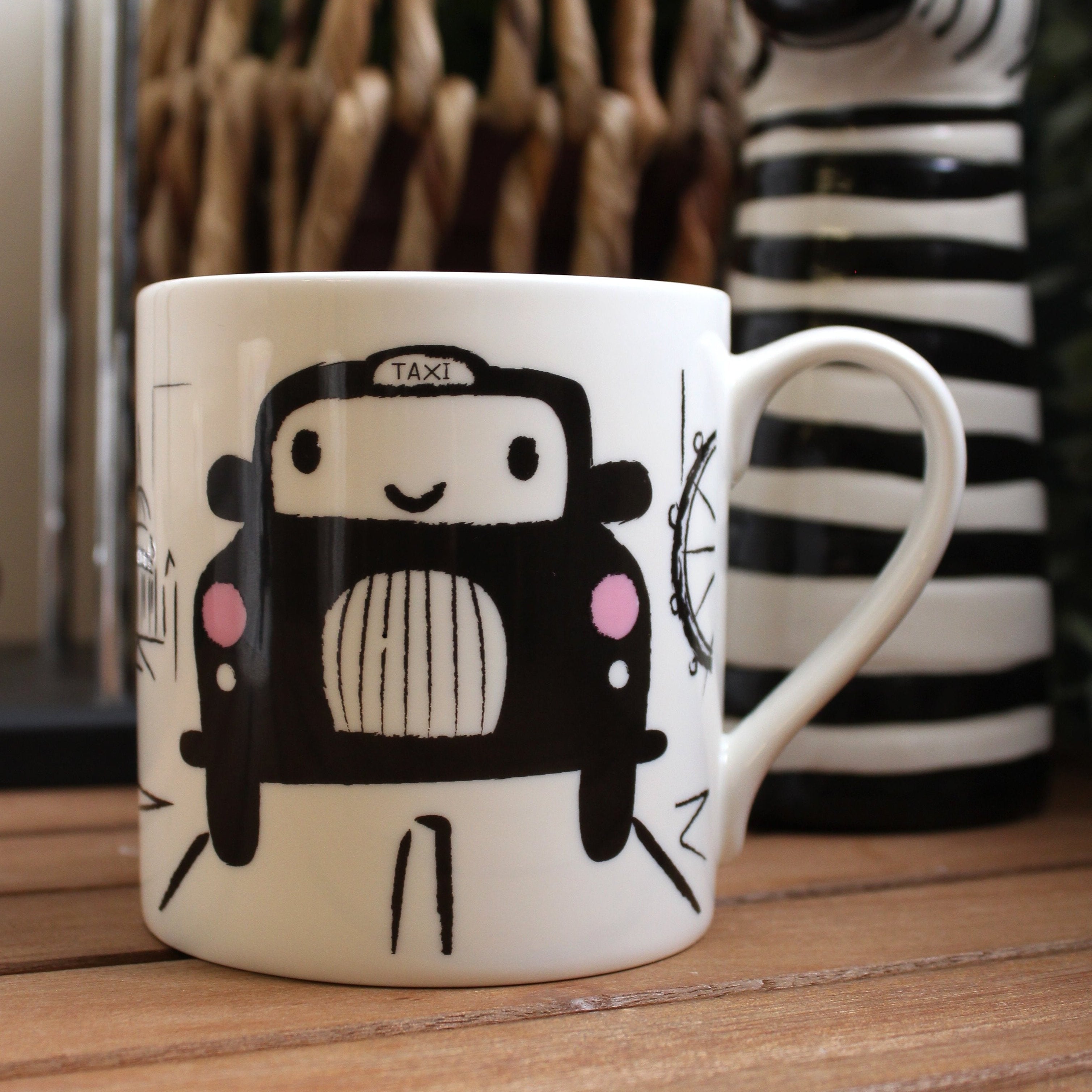 Little Black Cab Mug