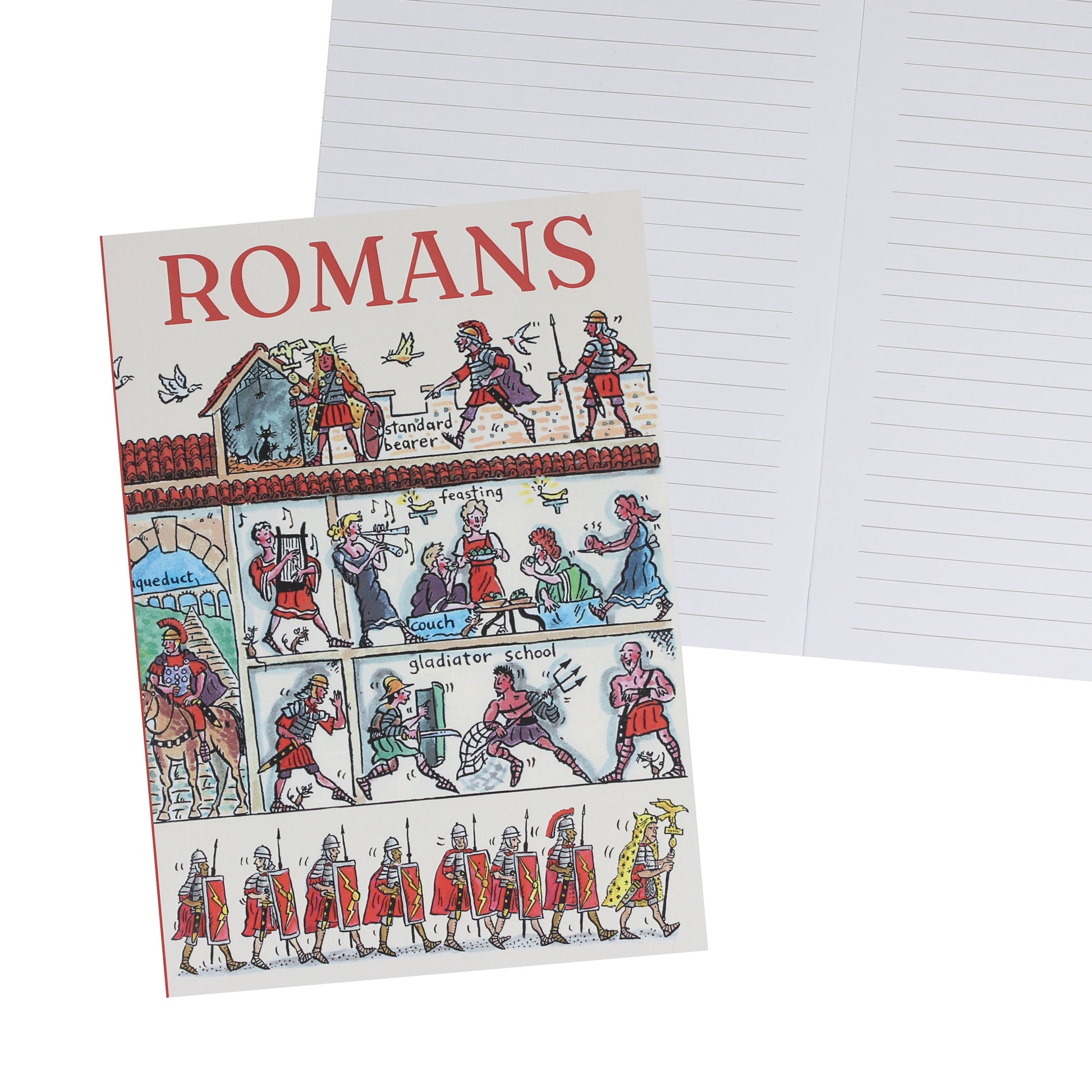 Romans A5 Softcover Notebook