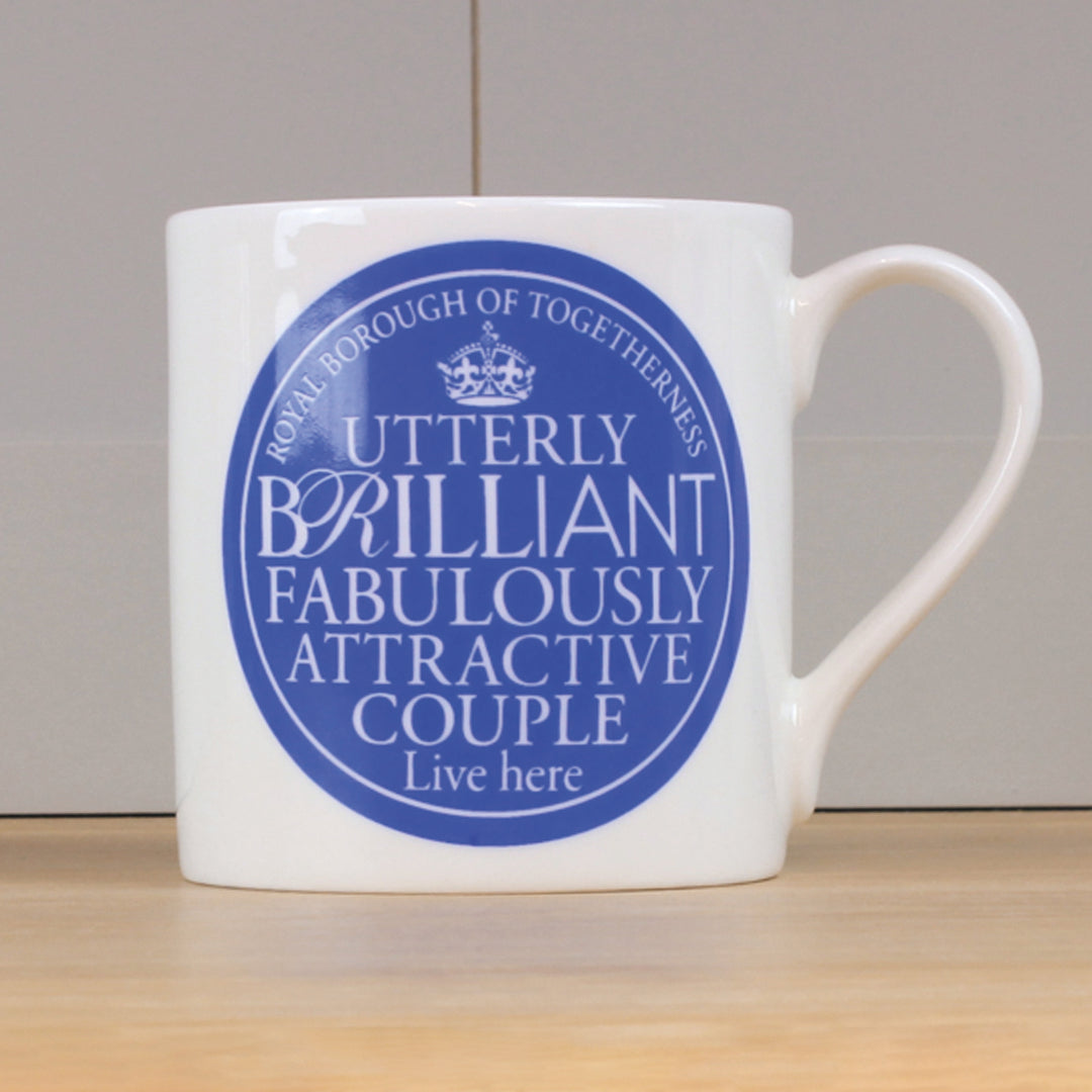 Utterly Brilliant Couple Mug