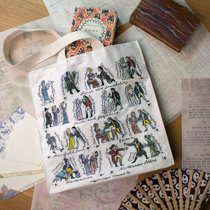 Jane Austen Tote Bag