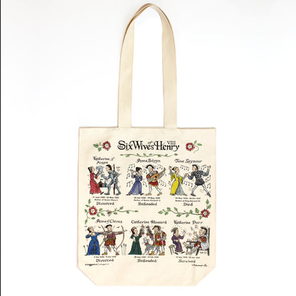 Six Wives of Henry VIII Tote Bag