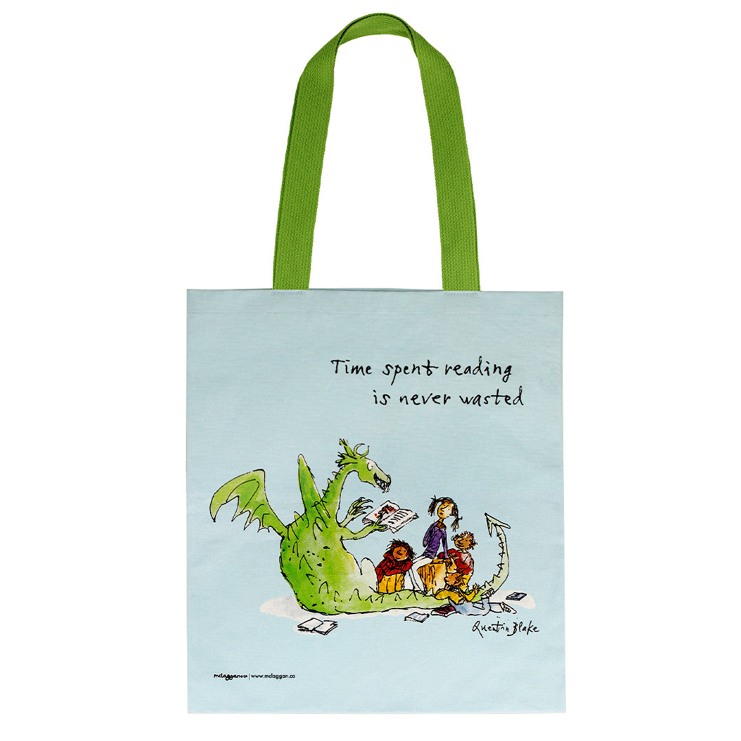 Time Spent Reading Tote Bag