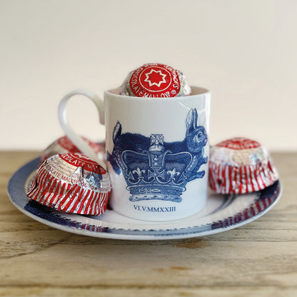 Rabbit &amp; Crown Mug