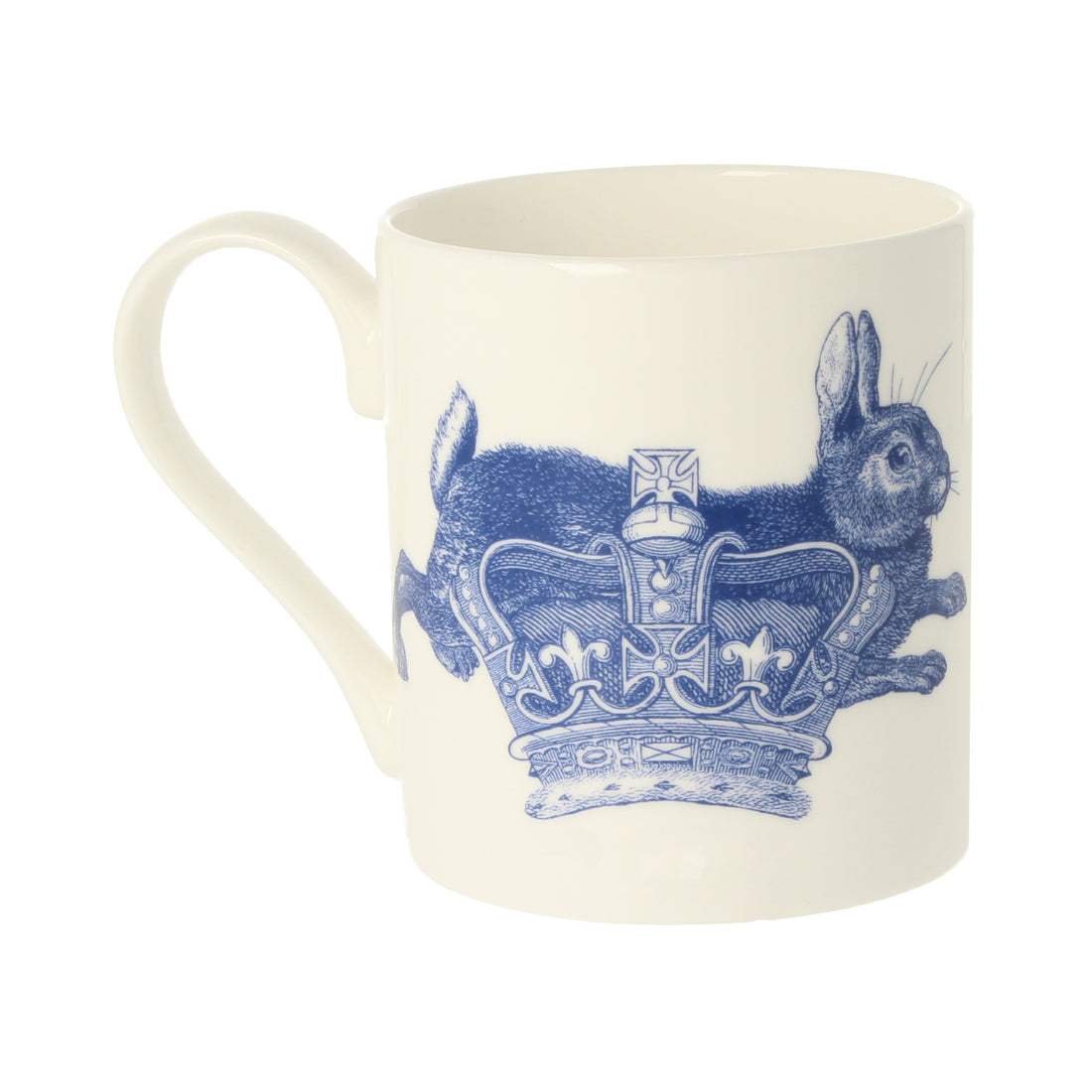 Rabbit &amp; Crown Mug