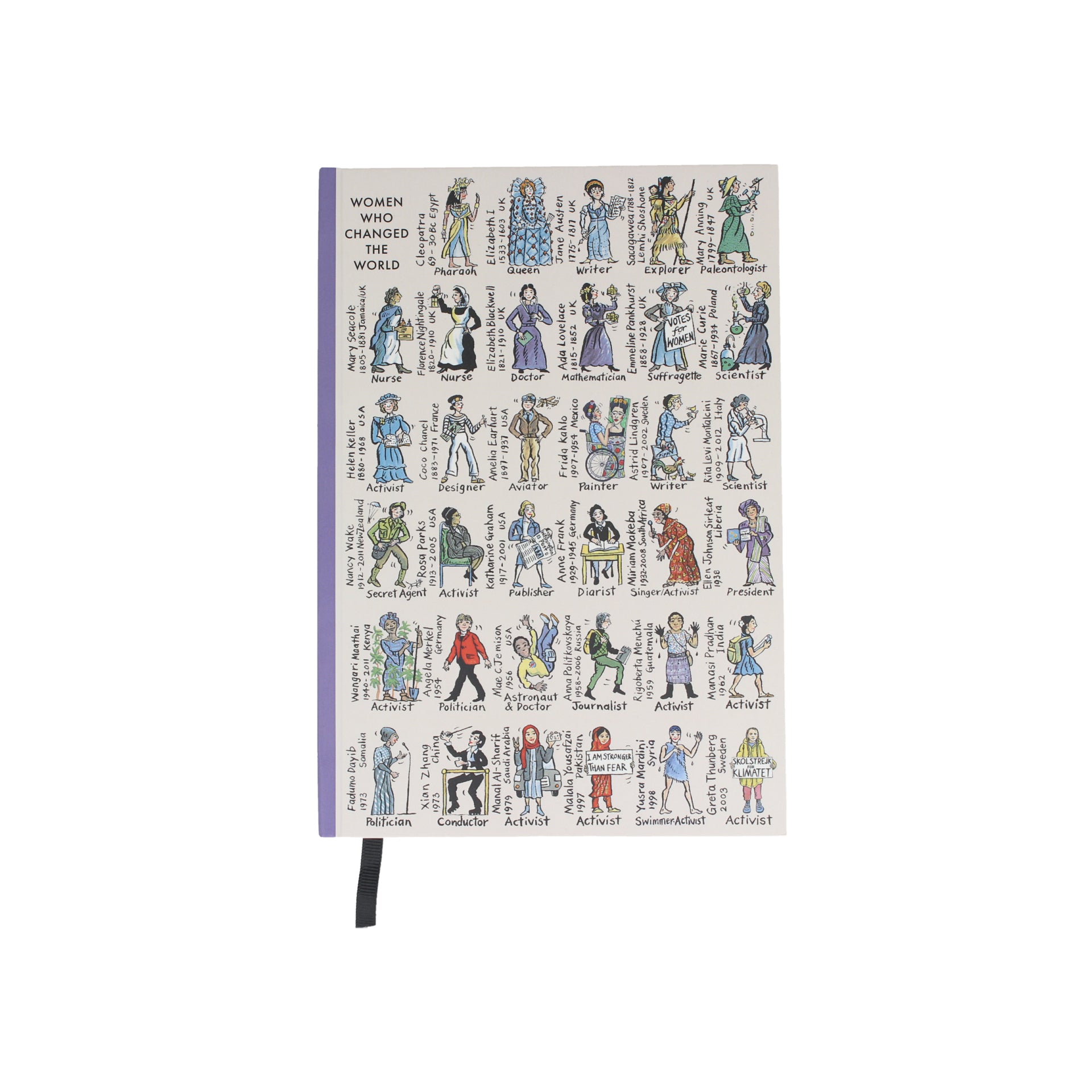 Women Who Changed The World Notebook