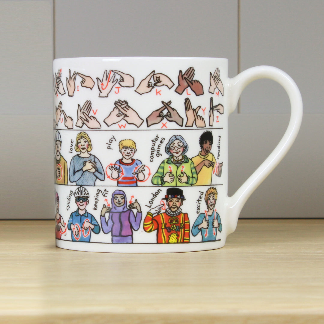 British Sign Language Mug