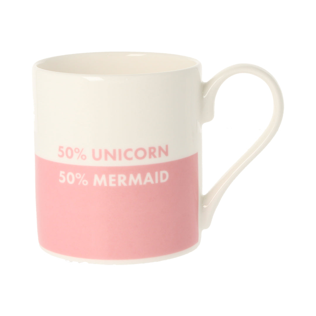 50% Unicorn 50% Mermaid Mug