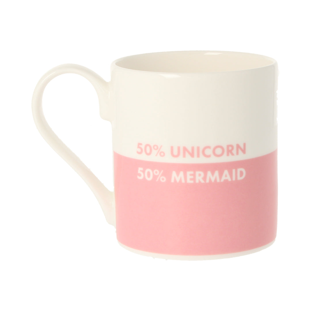 50% Unicorn 50% Mermaid Mug