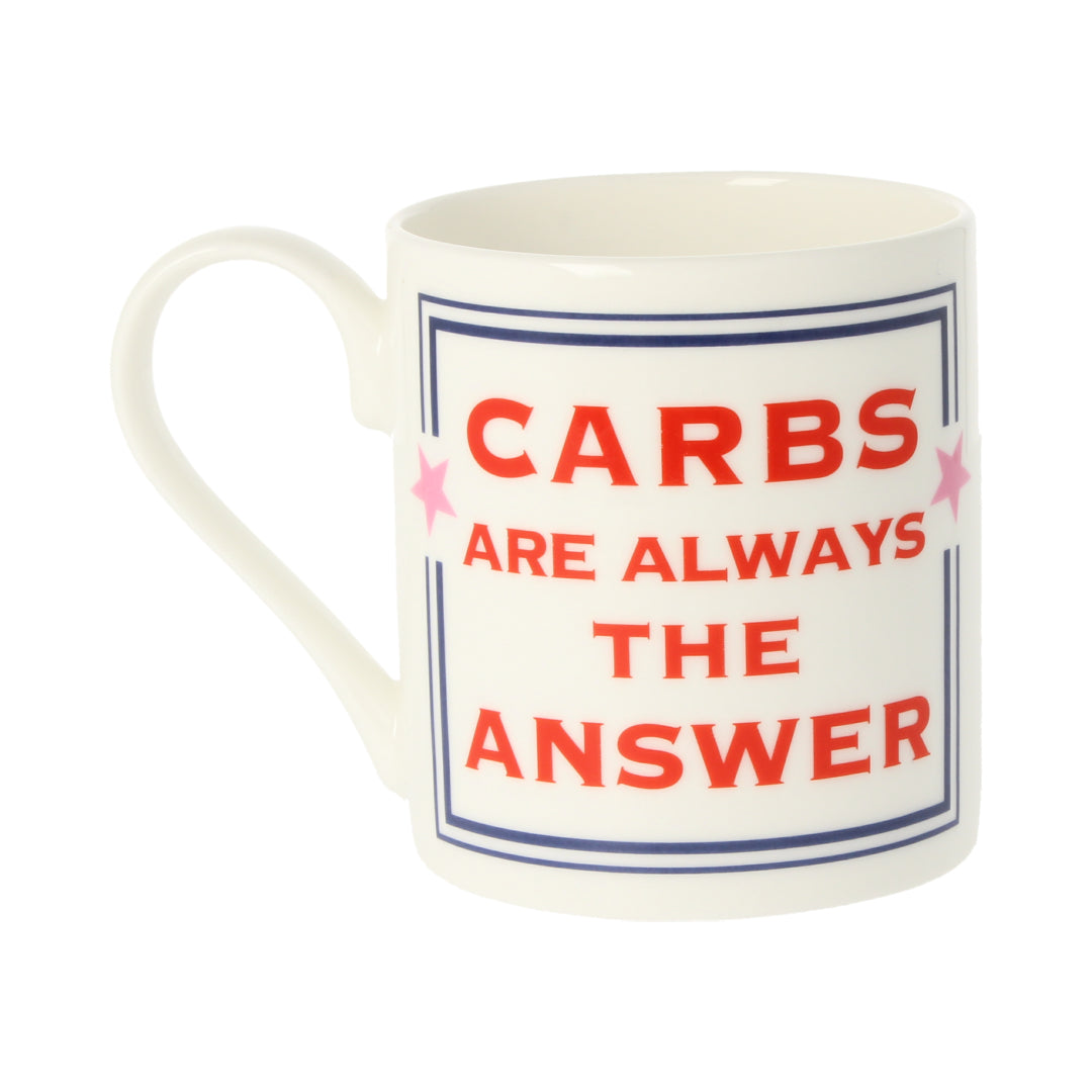 Carbs Are Always The Answer Mug