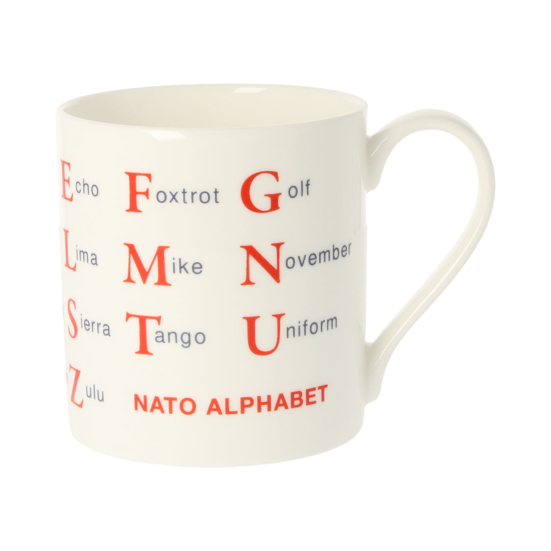 NATO Alphabet Mug