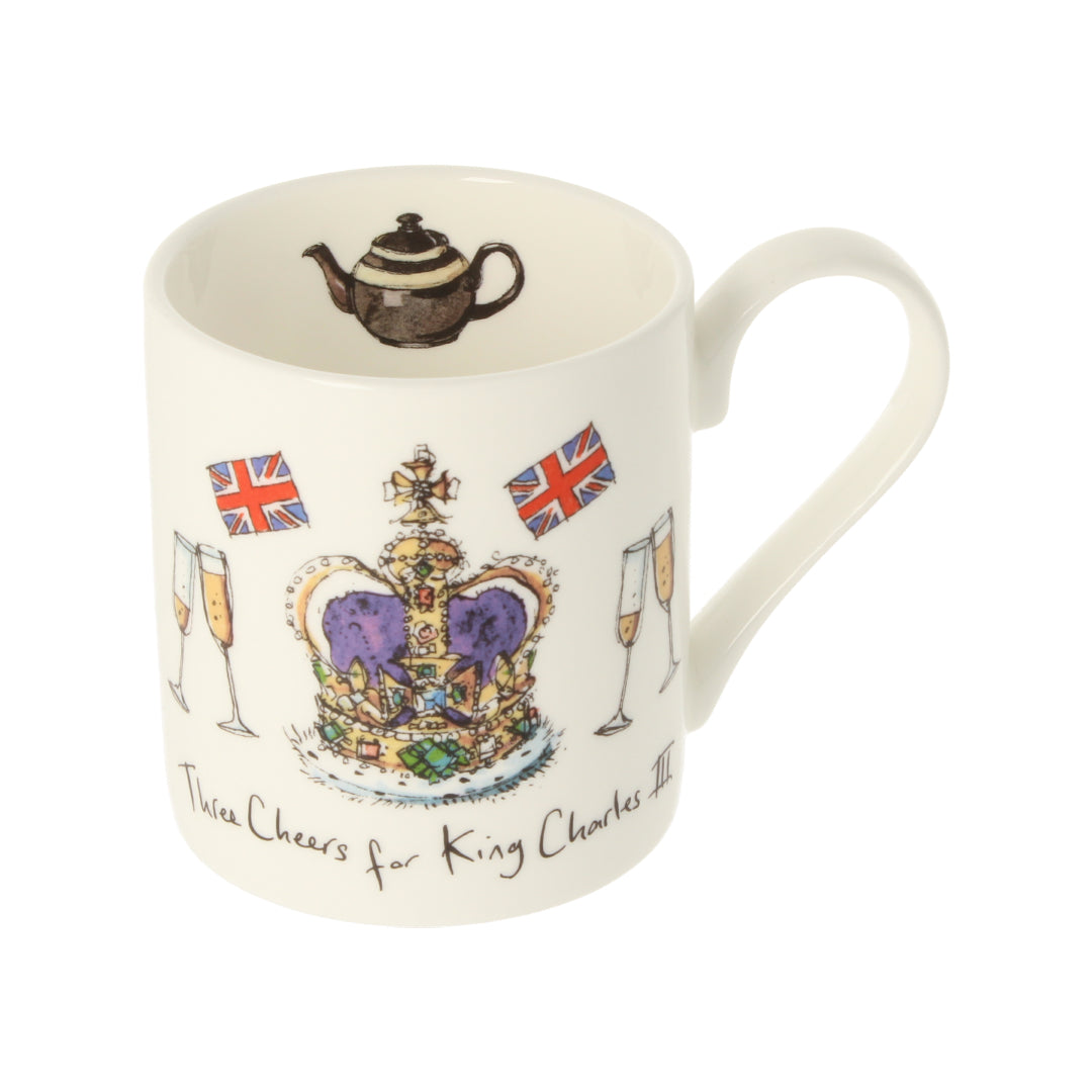 Three Cheers for King Charles III Mug