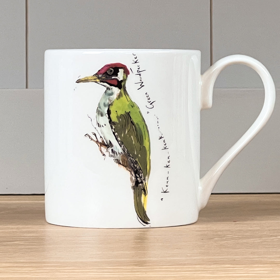 Green Woodpecker Mug