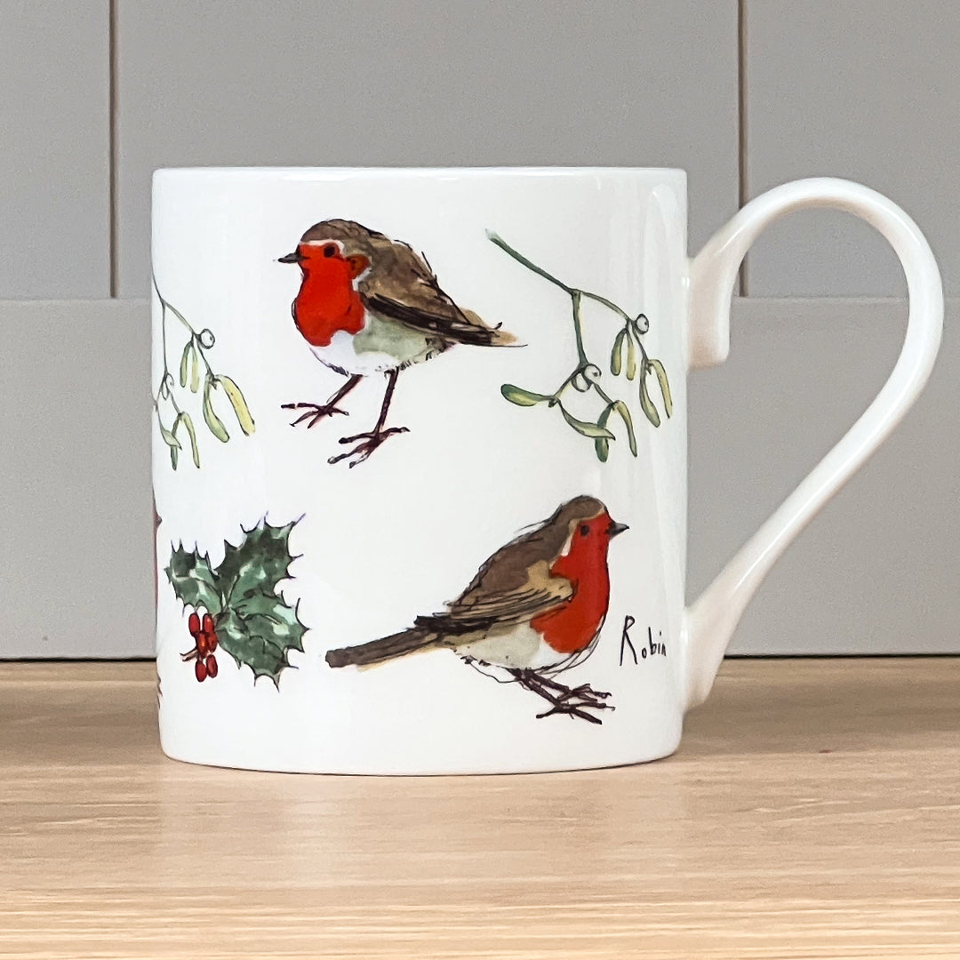 Five Robins Mug