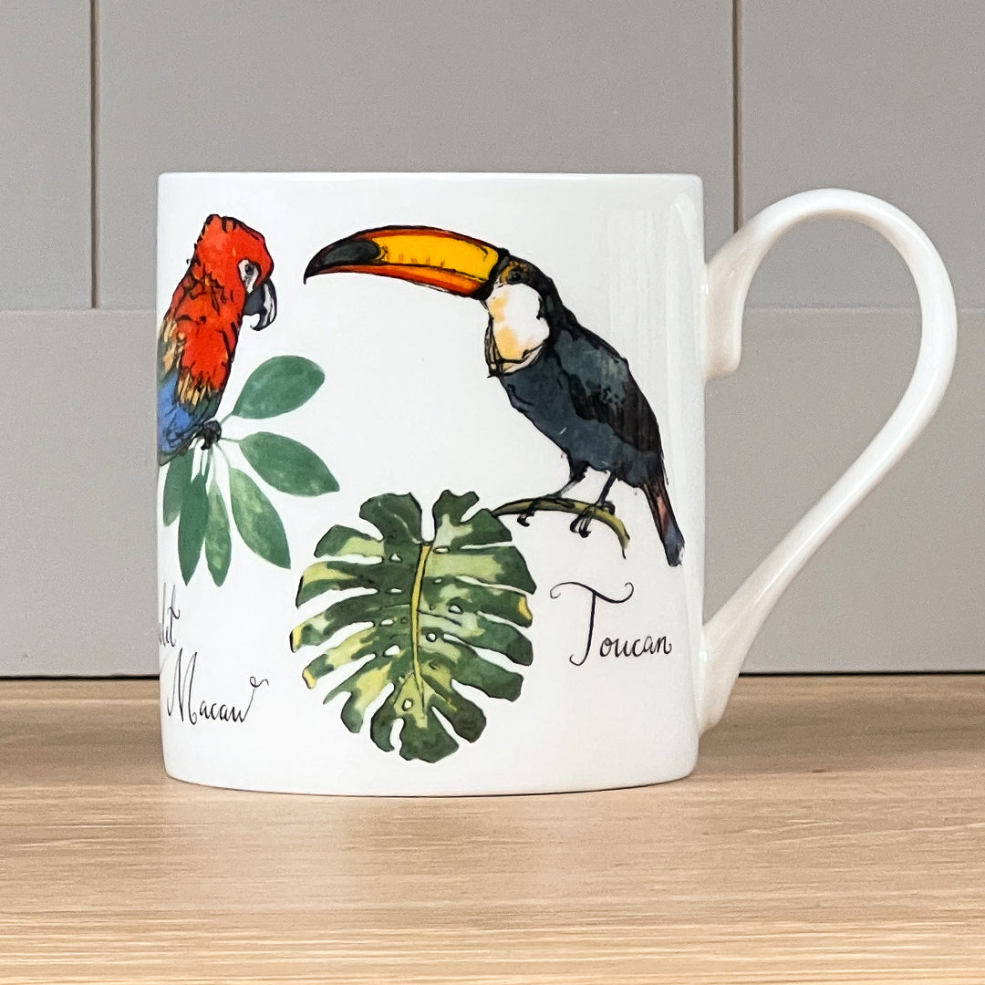 Three Tropical Birds - Toucan Mug