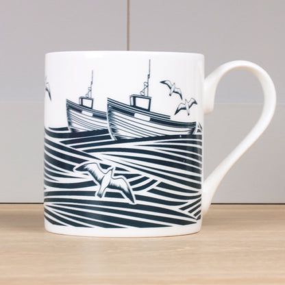Whitby Washed Denim Mug