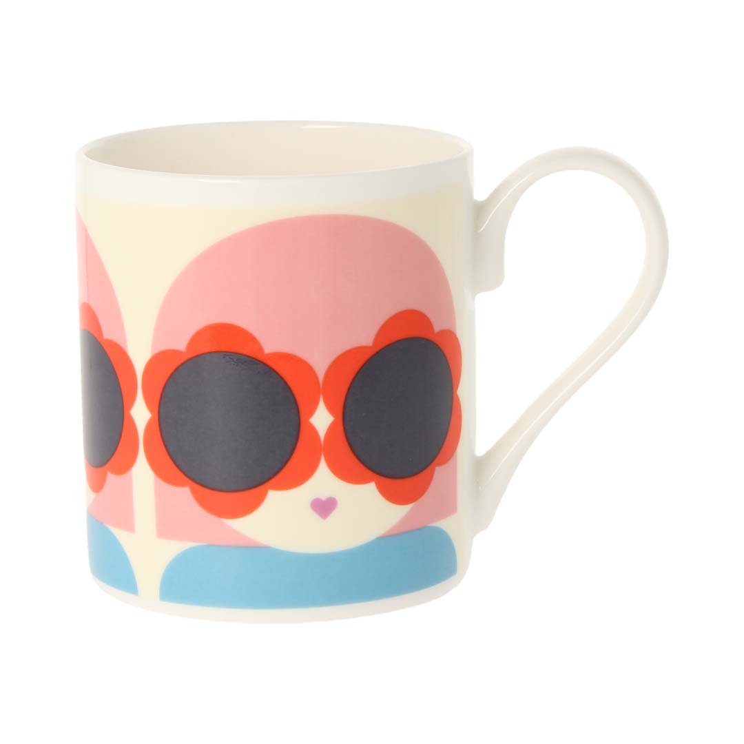 Lola Red &amp; Blue Mug