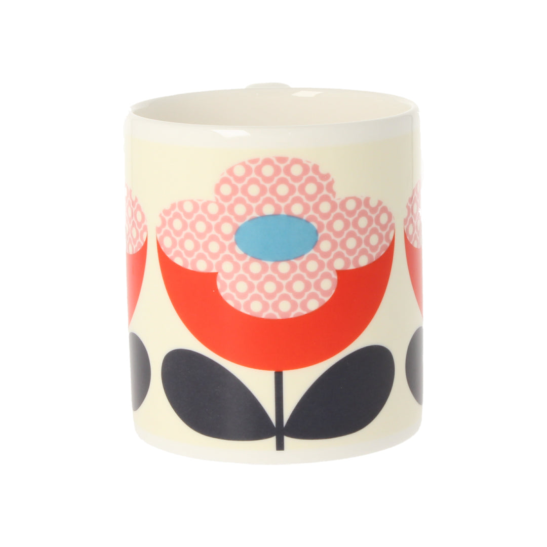 Buttercup Stem Red &amp; Pink Mug