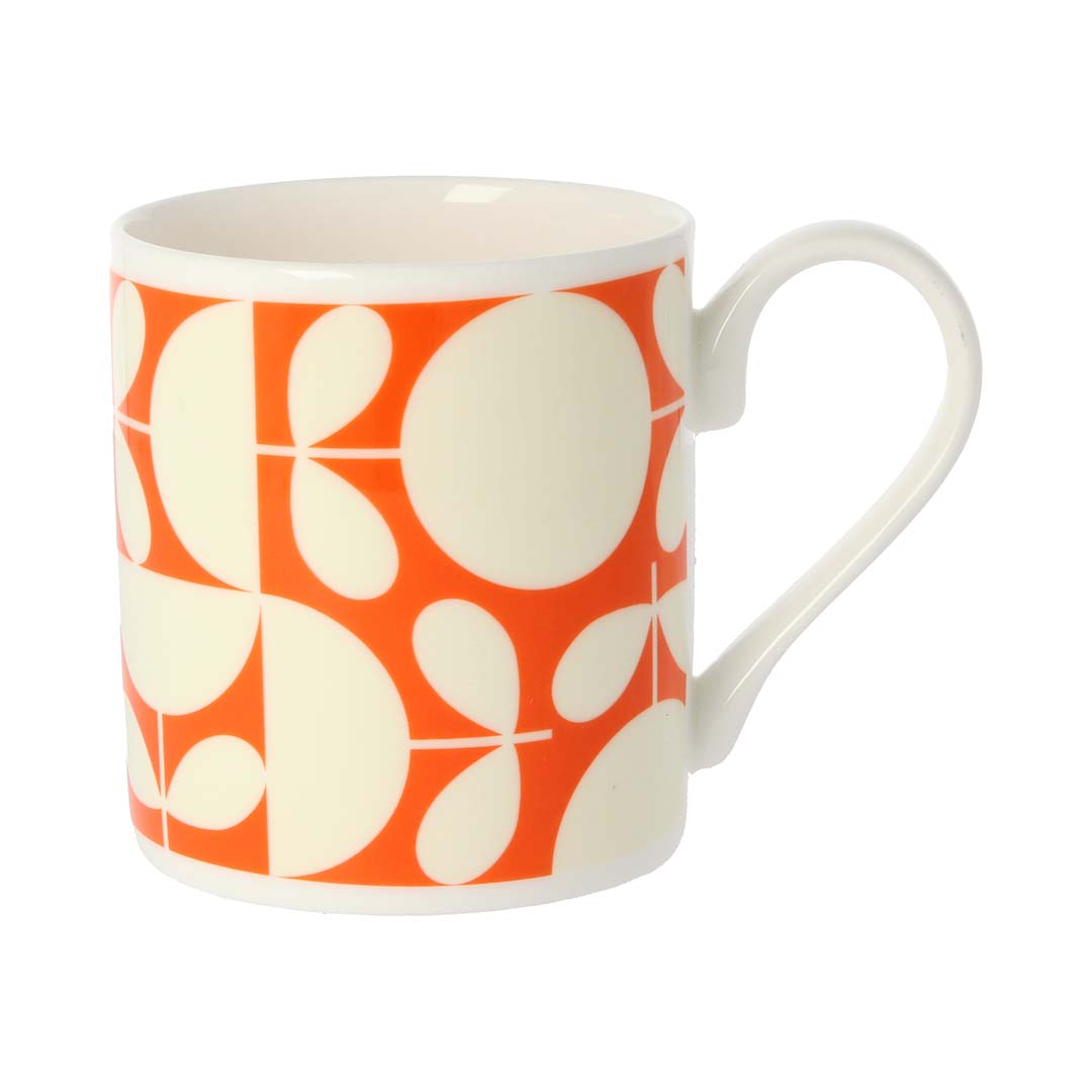 Patchwork Orange Mug