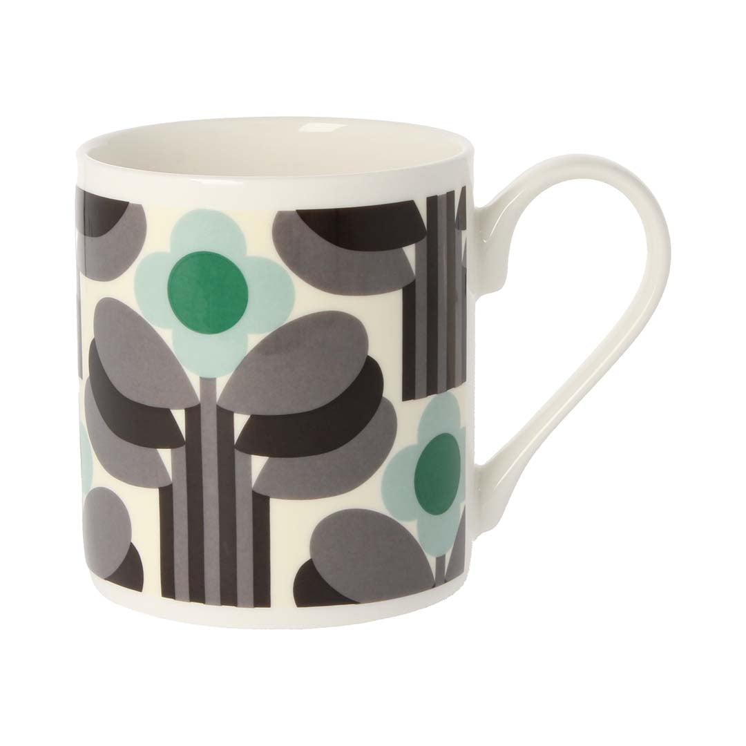 Art Deco Green Mug