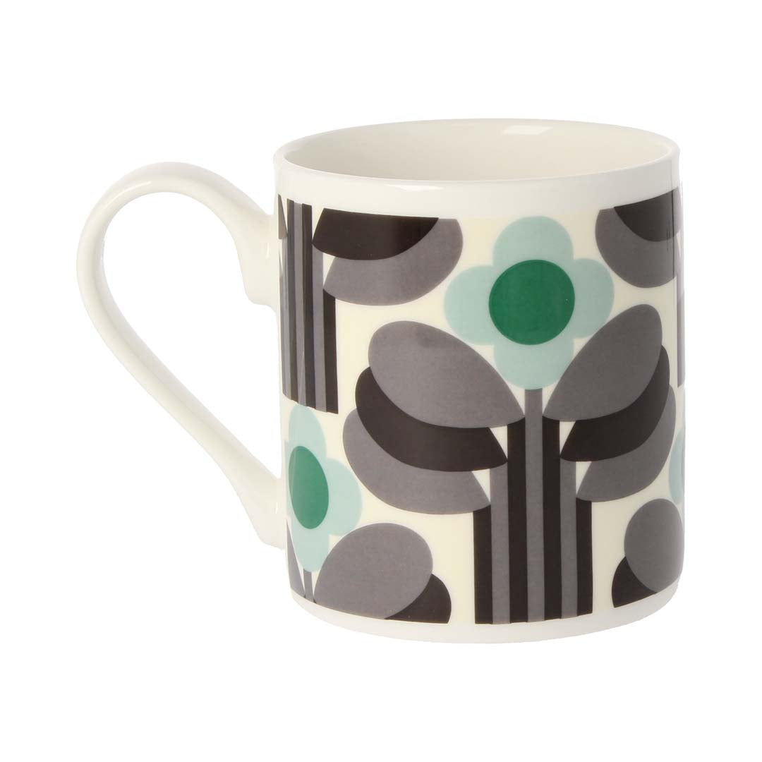 Art Deco Green Mug