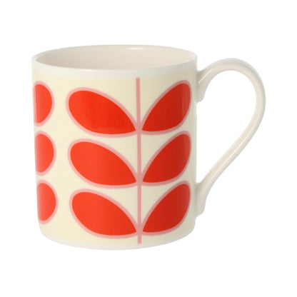 Linear Stem Red Mug