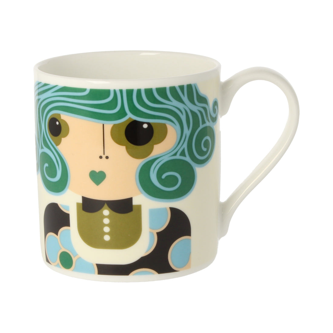 Dee Dee Teal Mug