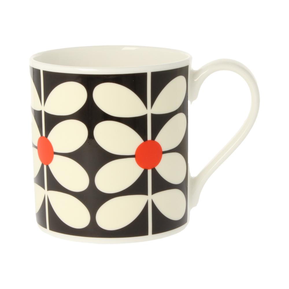 Sixties Stem Navy Mug