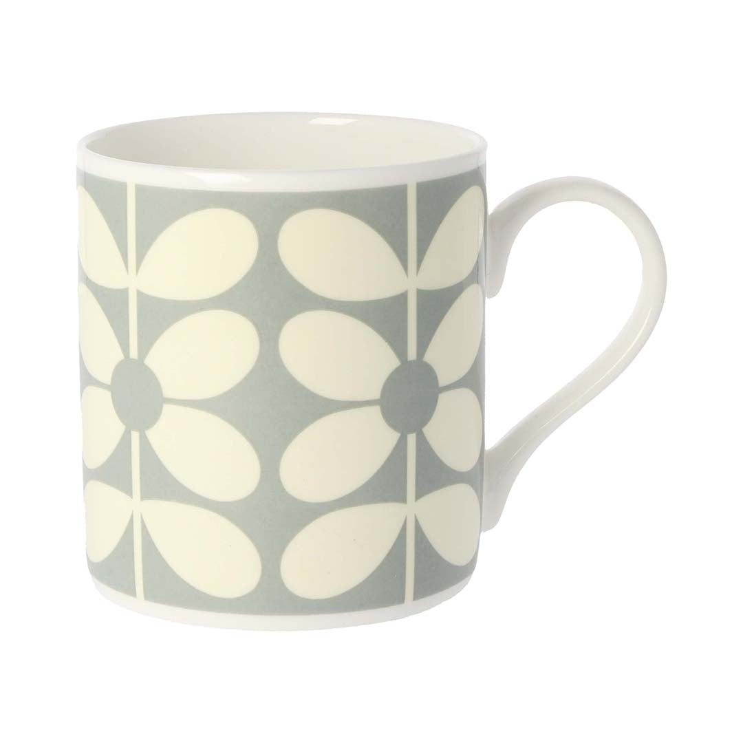 Sixties Stem Duck Egg Mug