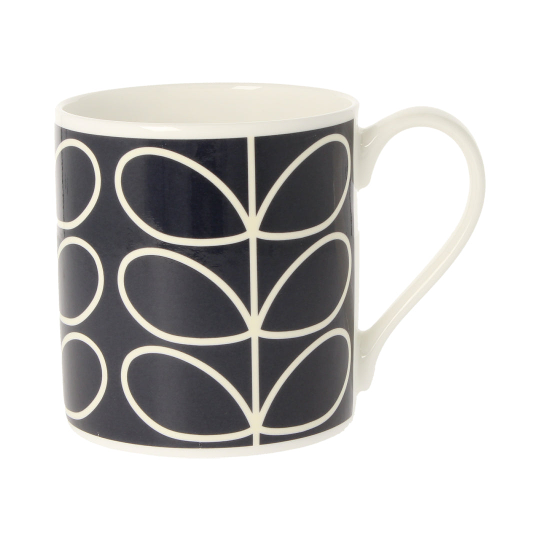 Linear Stem Blue Mug