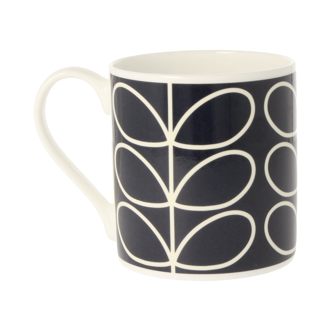 Linear Stem Blue Mug