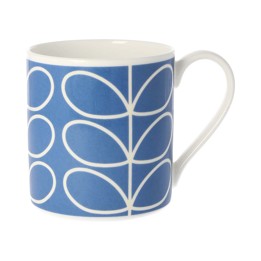 Linear Stem Periwinkle Blue Mug