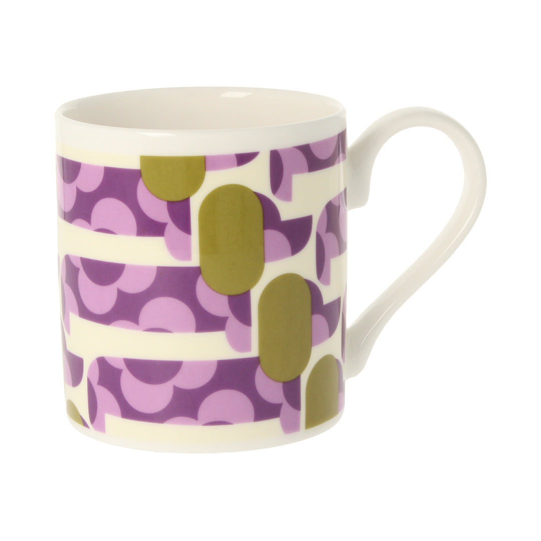 Dog Show Purple/Olive Mug