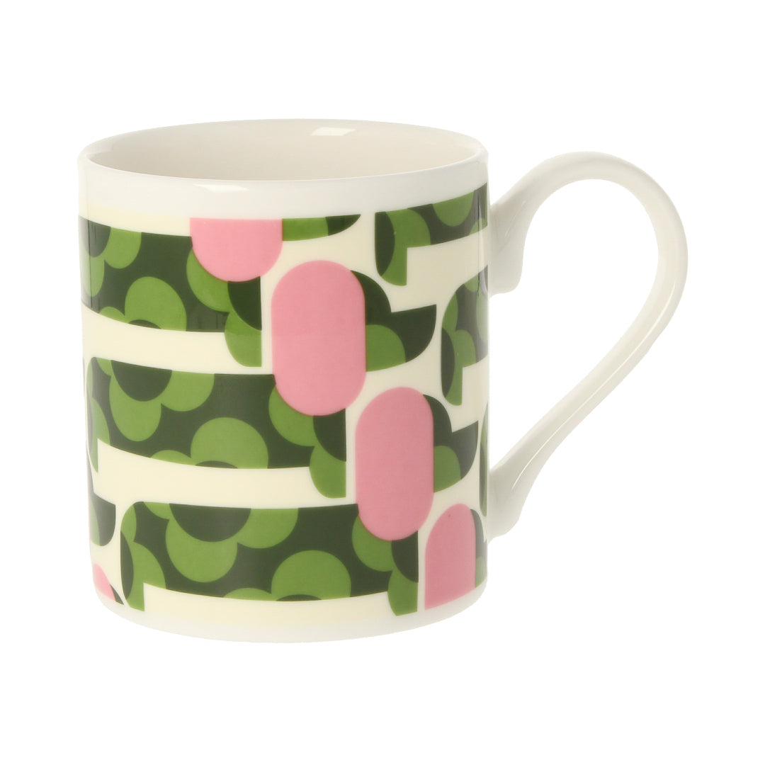 Dog Show Pink/Green Mug