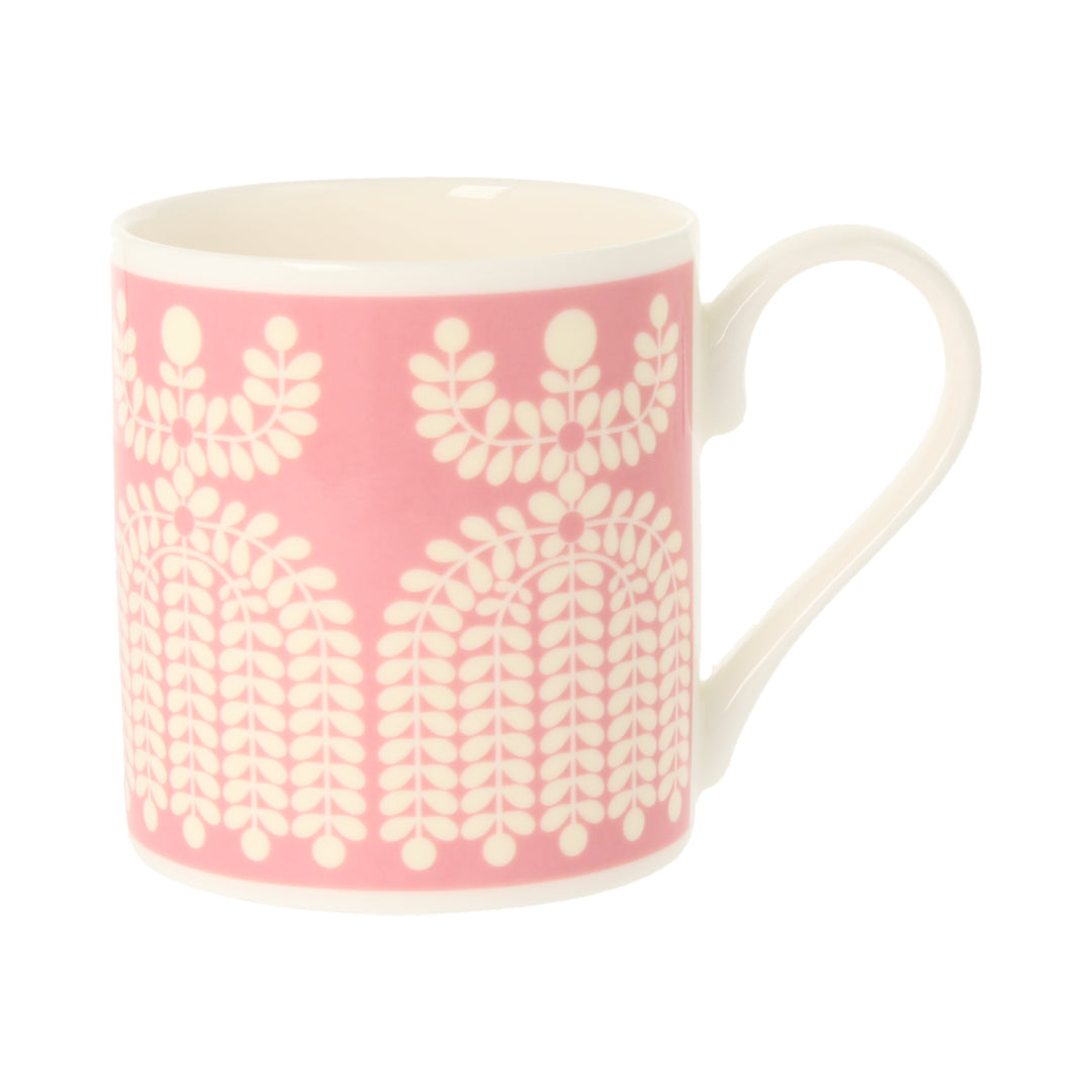 Folk Girl Pink Mug