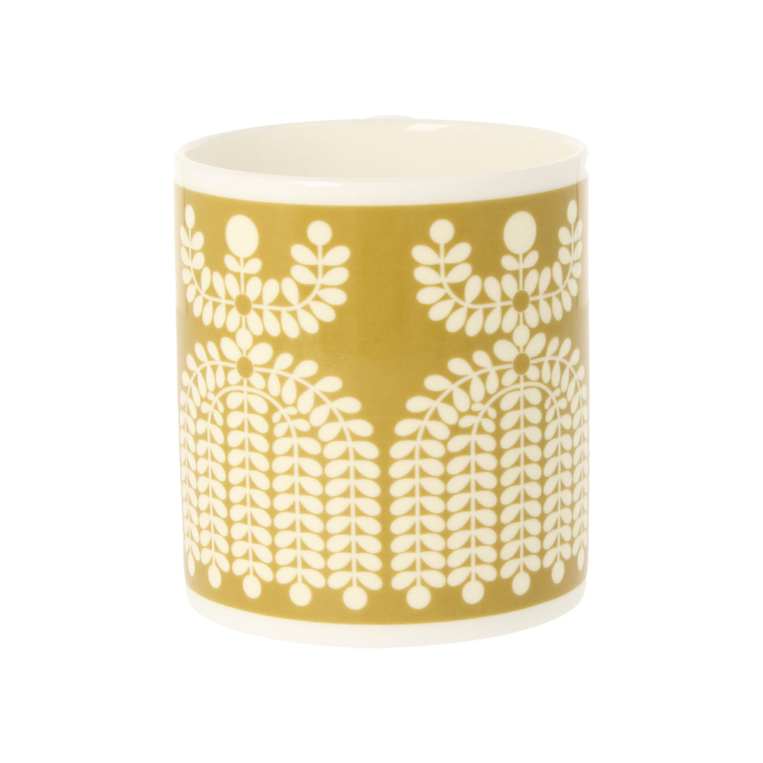 Folk Girl Ochre Mug