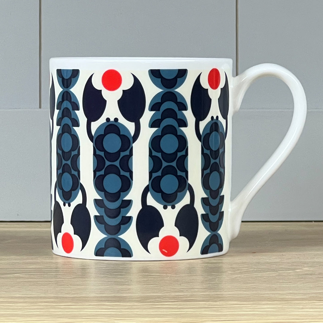 Lobster Pot Blue Mug