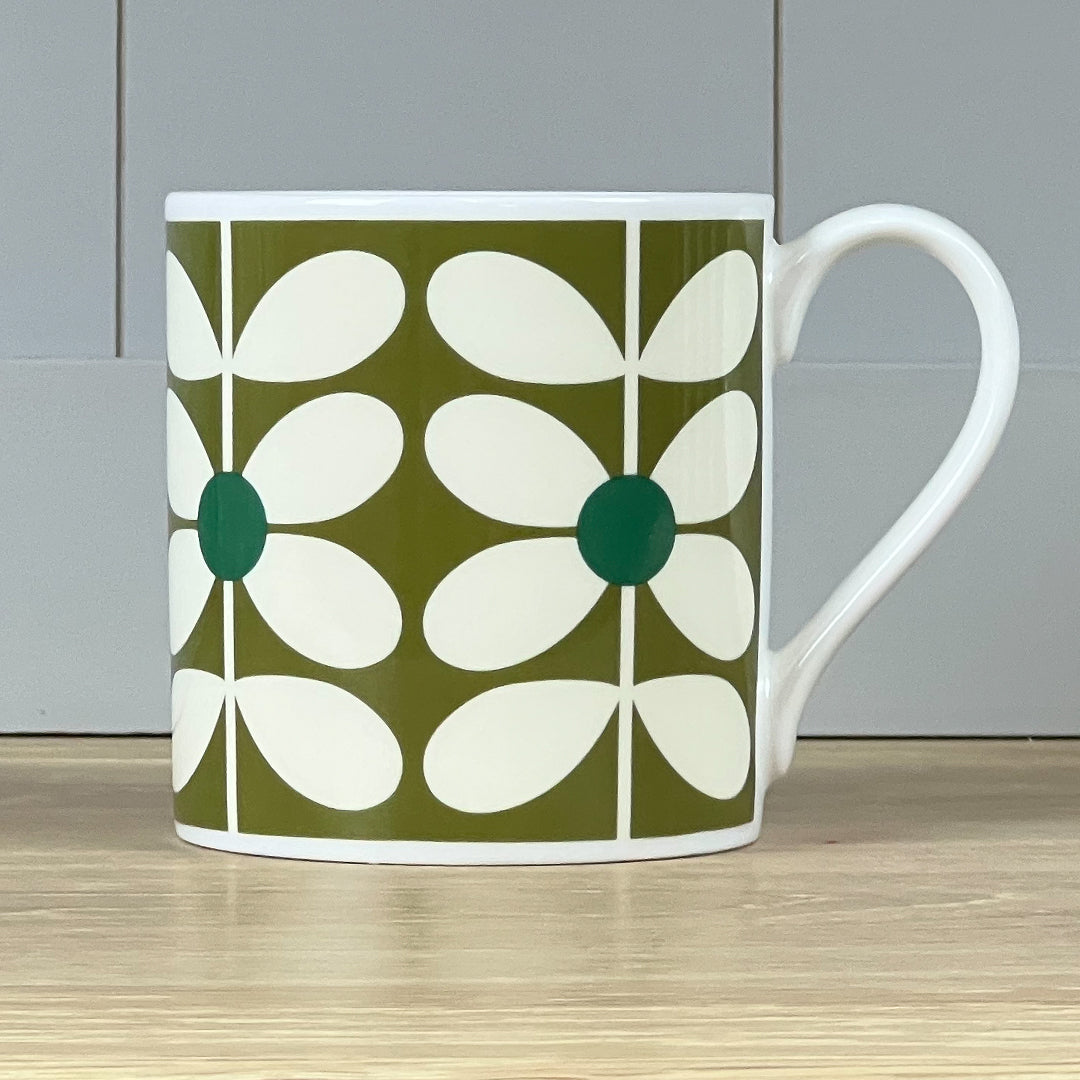 Sixties Stem Olive Mug